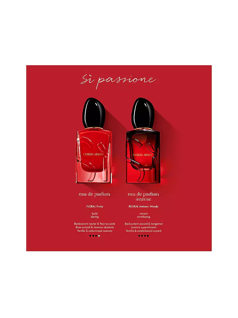 GIORGIO ARMANI Si Passione Eau de Parfum Intense 50ml Nachfullbar keine Farbe